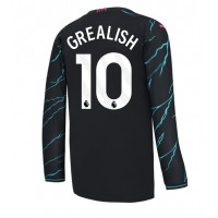 Manchester City Jack Grealish #10 Replica Third Shirt 2023-24 Long Sleeve